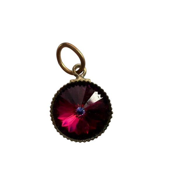 3 Vintage Pendants/Charms with Necklace (Heart, Angel and Circle Pendant) - Picture 8 of 16